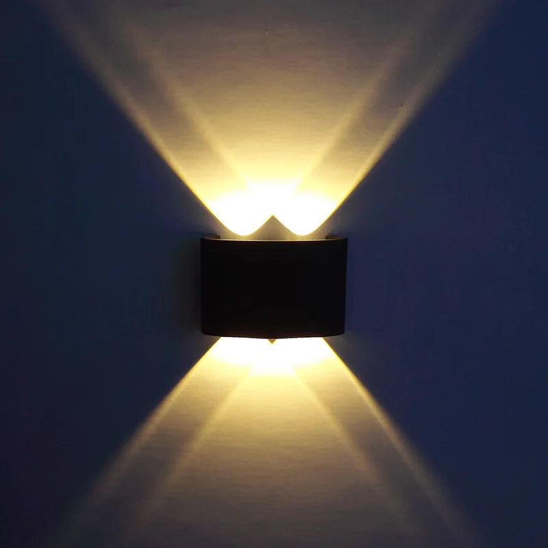 Modern LED Wall Light up Down Lighting Cube Sconce Lamp Fixture Mount Indoor Outdoor Home Room Bedroom Hotel Lighting Decoration