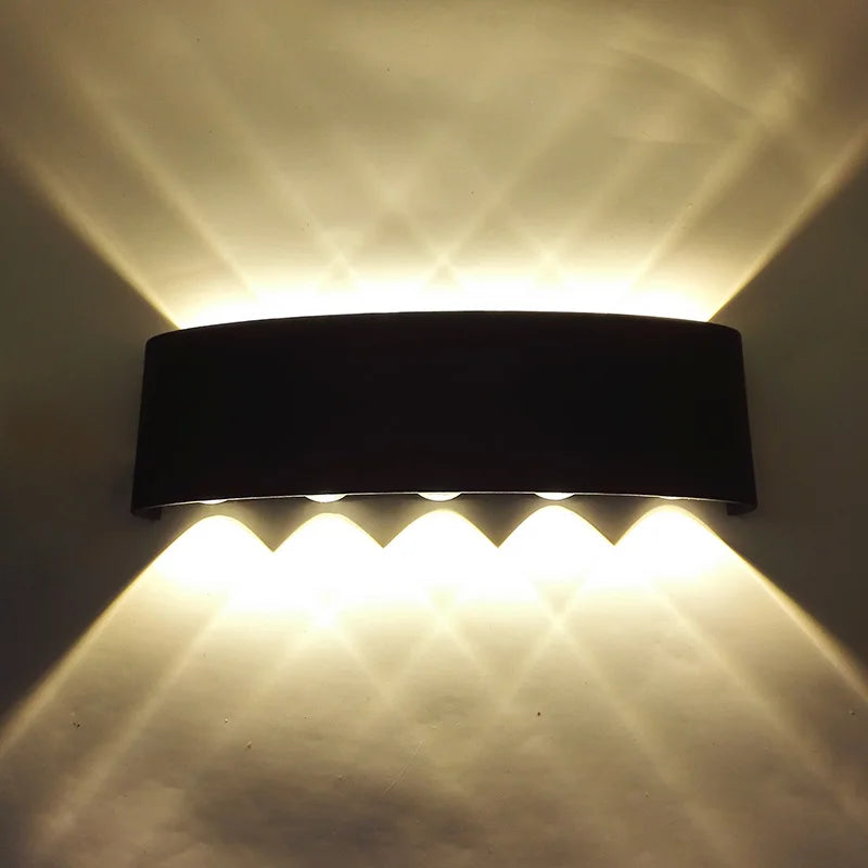 Modern LED Wall Light up Down Lighting Cube Sconce Lamp Fixture Mount Indoor Outdoor Home Room Bedroom Hotel Lighting Decoration