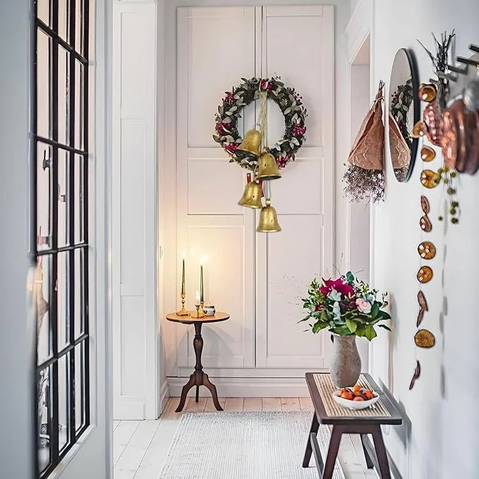 Christmas Decor Cow Bell Door Decor Gold Bell Bells for Christmas Tree Decorative Bells Christams Gifts